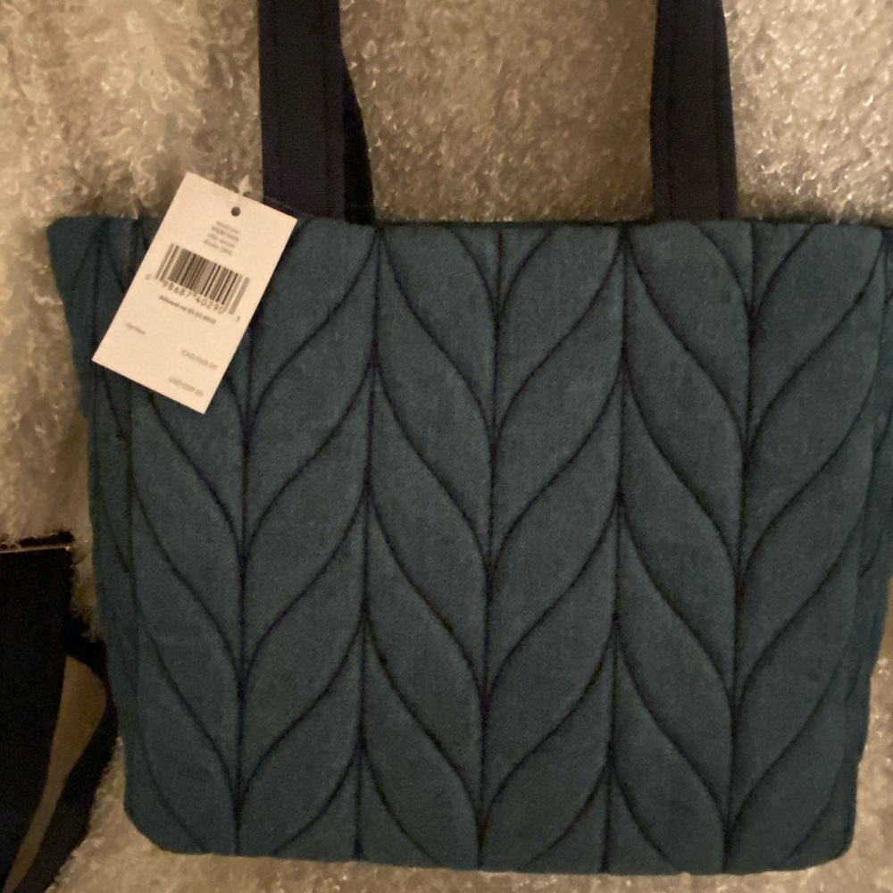 NWT Kate spade denim  small tote bag - Picture 4 of 5